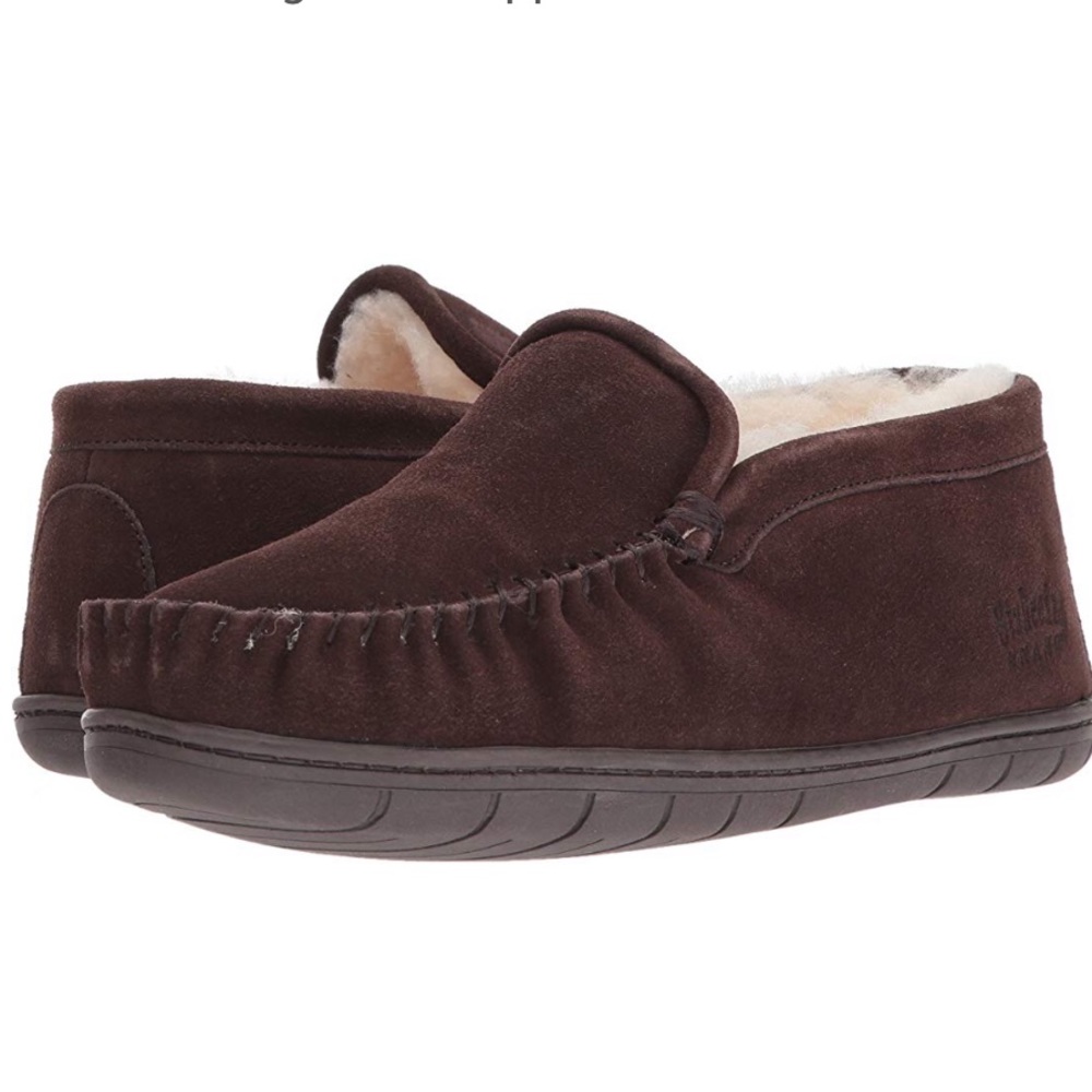 Staheekum Men's Plush Shearling Lined Slipper